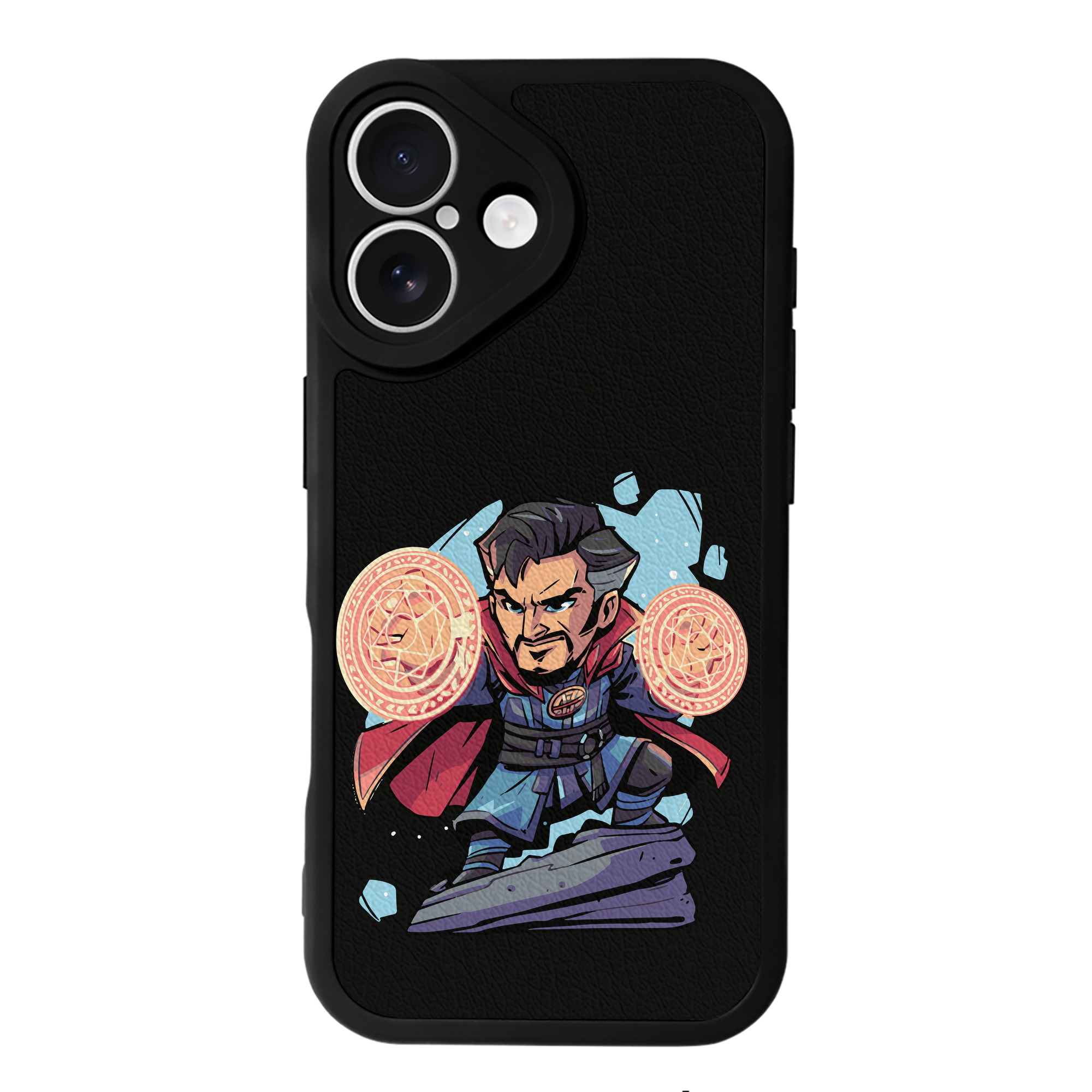 （画像用） アベンジャーズ The Avengers 【iPhone 16シリーズ対応】シリコンスマホケース（レザー調） 材質：シリコン
